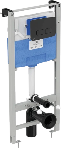 Ideal Standard R0308A6 Prosys Инсталляция для унитазов с кнопкой смыва, черный матовый