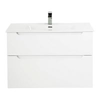 BelBagno ETNA-H60-800-2C-SO-BL-P База под раковину 80х45 см, подвесная, Bianco Lucido (белый глянец)