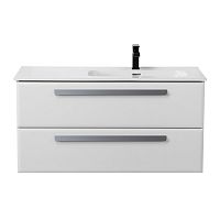 Cezares ECO-CER-N ECO-CER-N-1000-2C-SO-BL-R Тумба под раковину подвесная