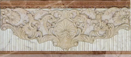 Aparici Tolstoi EmileBeigeCenefa11*25.1 12x25.1 Декор купить недорого в интернет-магазине Сквирел
