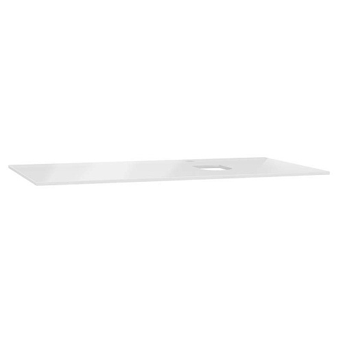 Vitra 65719 Origin Столешница стеклянная 91х48 см, правосторонняя, белая снято с производства