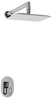 WasserKRAFT A12831 Встраиваемый комплект для душа с верхней душевой насадкой, хром