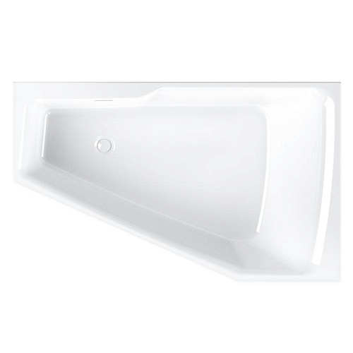 Riho B116009005 Rething Space Ванна акриловая 180х110 см L - Pulg&Play/Fall, EuroWhite (стар. арт. BD86C0500000000)