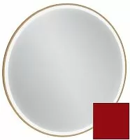 Jacob Delafon EB1289-S08 ODEON RIVE GAUCHE Зеркало 70 см, с подсветкой, рама темно-красный сатин купить  в интернет-магазине Сквирел