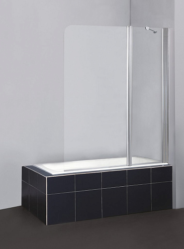 BelBagno SELA-V-11-120/140-Ch-Cr-R Душевая шторка на ванну 120х140 см, матовая снято с производства