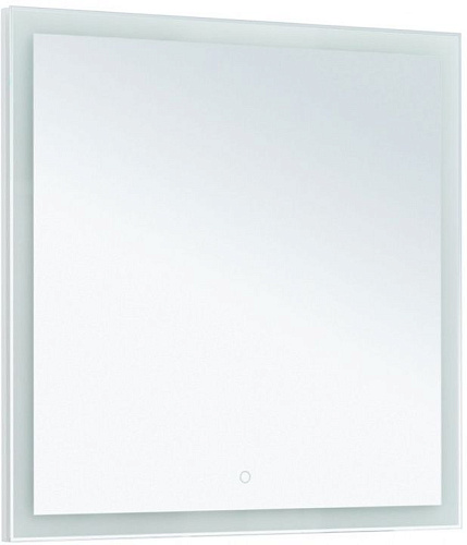 Aquanet 00274016 Гласс Зеркало без подсветки, 80х80 см, белое купить  в интернет-магазине Сквирел