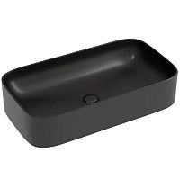 Ceramica Nova CN6054MB Element Умывальник, чаша накладная 70.5х38 см, черный матовый