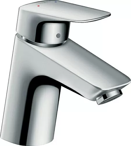 Hansgrohe 71071000 Logis Смеситель для раковины, без донного клапана, хром