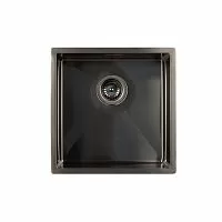 IDDIS, EDI44G0i77 Edifice Мойка, нержавеющая сталь, универсального монтажа 44х44 см, графит