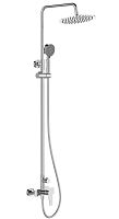 BelBagno ANCONA Душевая стойка со смесителем для душа, верхним и ручным душем, хром ANCONA-DOCM-CRM