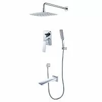 Lemark LM5922CW Allegro Душевой комплект, белый