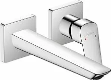 Hansgrohe 71256000 Logis Fine Смеситель для раковины, встраиваемый, хром