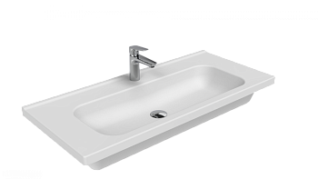 Creavit ID100-00CB00E-0000 Ideal Раковина подвесная 100х45 см, белый