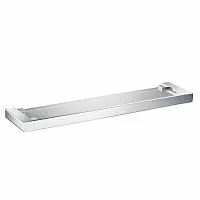Полка в ванную стеклянная Timo Selene 10072/00 хром купить  в интернет-магазине Сквирел