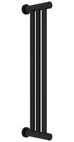 Сунержа 31-4124-0600 Хорда Полотенцесушитель водяной 600х195 мм, матовый черный