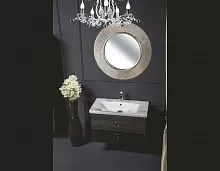 Тумба 80 цвет Armadi Art 830-080-BW Black WOOD купить  в интернет-магазине Сквирел