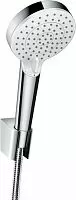Hansgrohe 26692400 Crometta Душевой гарнитур, хром/белый