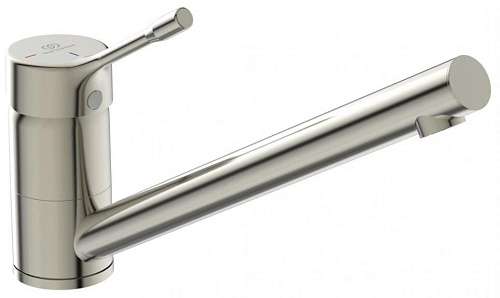 Ideal Standard BC292GN Ceralook Смеситель для кухонной мойки, Silver Storm (серебряный шторм)