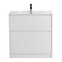 BelBagno KRAFT39-800/390-2C-PIA-BO База под раковину 80х39 см, напольная, Bianco Opaco (белый матовый) купить  в интернет-магазине Сквирел