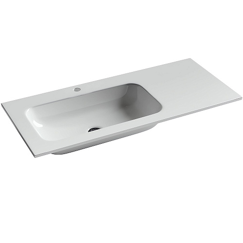 Ceramica Nova CN7014 Element Умывальник накладной 101х45.7 см, чаша слева, белый