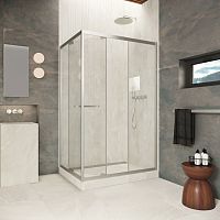 Vegas Glass ZP+ZPV Inside 100*90 04 01 Душевой уголок