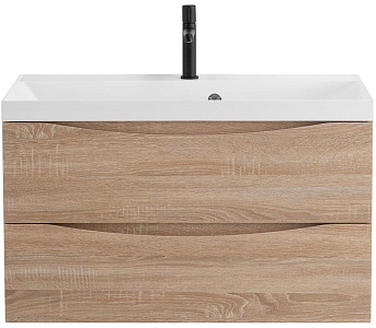 BelBagno MARINO-800-2C-SO-WO-P База под раковину 80х45 см, подвесная, Rovere Bianco (белый дуб)