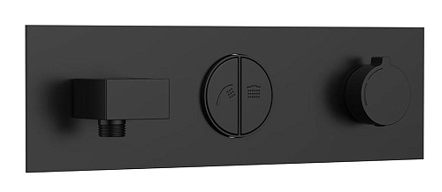 Vincea VSCV-422TMB Смеситель для душа, двухфункциональный, термостатический, черный матовый