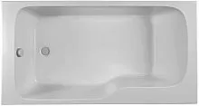Jacob Delafon E6D066L-00 BAIN-DOUCHE MALICE Акриловая ванна 160х85 см левая, белая