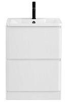 BelBagno ALBANO-700-2C-PIA-BL База под раковину 70х45 см, напольная, Bianco Lucido (белый глянец)