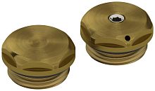 Сунержа 05-1201-0000 Спускной клапан/заглушка d 25 мм / G 1/2" НР / 2 шт., состаренная бронза