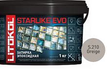Эпоксидная затирка Litokol STARLIKE EVO S210 (1кг) Greige купить недорого в интернет-магазине Сквирел