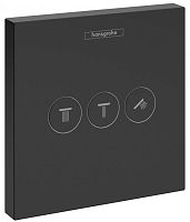 Hansgrohe 15764670 ShowerSelect Переключатель потоков для душа, черный