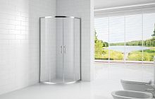 Cezares ECO-O-R-2-90-C-Cr Душевой уголок, профиль хром