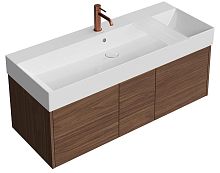 Kerama Marazzi GR.120.3/SNUT Grande Тумба под раковину подвесная 120х47 см, структурированный орех