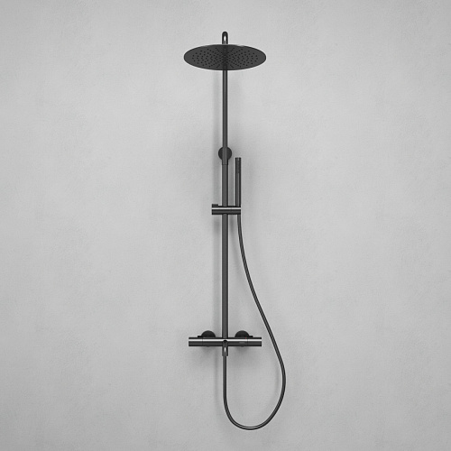 ABELSBERG Fluida SNS75102GM Душевая система с термостатом