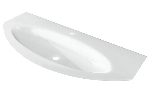 Cezares 82368 EDEN Раковина стеклянная 122x52 см, белый Cezares 82368 EDEN Раковина стеклянная 122x52 см, белый