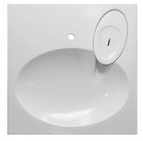 Эстет ФР-00003451 Lea Раковина из литьевого мрамора 60х54,5 см, белая