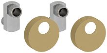 Сунержа 032-1507-0005 Tube Эксцентрик нар.р. G 1/2" / нар.р. G 3/4" смещение 32 мм / 2 шт., матовое золото