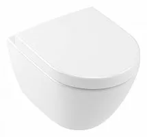 Villeroy & Boch 5606R0R2 Subway 2.0 Чаша унитаза подвесного 36х48 см, ярко-белый (Star White) CeramicPlus