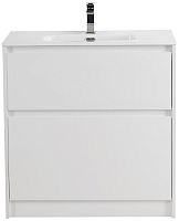 BelBagno KRAFT39-800/390-2C-PIA-BO База под раковину 80х39 см, напольная, Bianco Opaco (белый матовый)