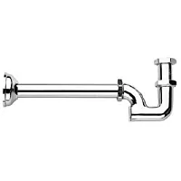 Gattoni 0154/00C0 Accessori Сифон под донный клапан 1/1,4; для раковины/биде, цвет хром