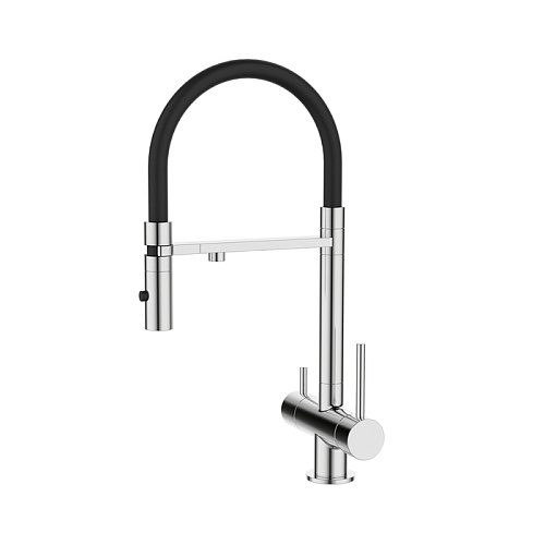 IDDIS ACESBFFi05 Ace Смеситель для кухни с фильтром и гибким изливом, хром IDDIS ACESBFFi05 Ace Смеситель для кухни с фильтром и гибким изливом, хром