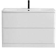 BelBagno ALBANO-1200-2C-SO-BL База под раковину 120х45 см, подвесная, Bianco Lucido (белый глянец)