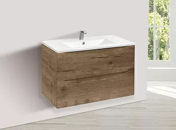 Vincea VMC-2MC800VO Mia База под керамическую раковину, 80х50 см, подвесная, V.Oak (дуб винтаж)