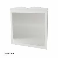 Caprigo 33432-B231 Borgo Зеркало 100-120х90 см, белый купить  в интернет-магазине Сквирел