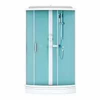 AM.PM W88C-401-090WT X-Joy, Душевая кабина 90x90 см, профиль белый/стекло прозрачное