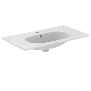 Ideal Standard T350901 Tesi Vanity Раковина накладная-соло 80х45 см, Euro White (евробелый)