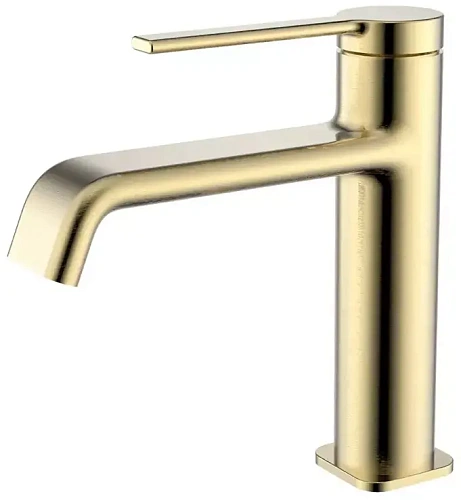 Aquame AQM6410BG Asti Смеситель для раковины, гладкий, Brushed gold (шлифованное золото) Aquame AQM6410BG Asti Смеситель для раковины, гладкий, Brushed gold (шлифованное золото)