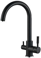 Aquanika AQC06BL Comfort Смеситель для кухни, серый