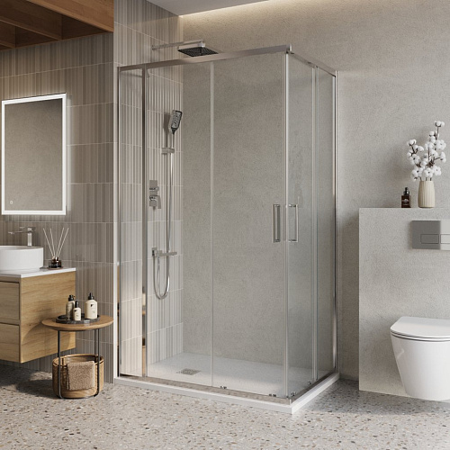 BelBagno LUCE LUCE-AH-21-110/90-C-Cr Душевой уголок BelBagno LUCE LUCE-AH-21-110/90-C-Cr Душевой уголок